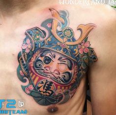 Tattoo Daruma, Daruma Tattoo, Reaper Tattoo, Japanese Tattoos, Japanese Tattoo, Skull Tattoo, Dolls, Tattoos