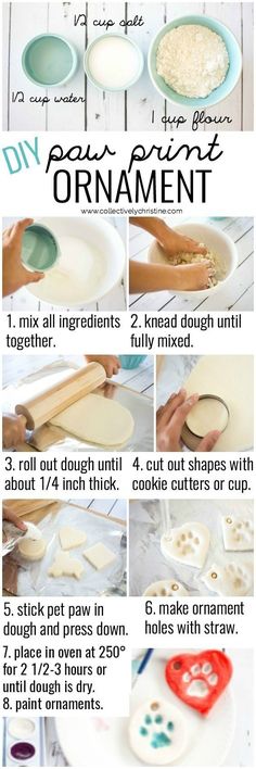 the instructions for making an ornament with doughnut holes and other things to make them