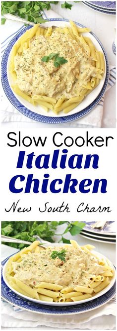 an advertisement for the new cookr's kitchen with pasta and sauce on it