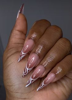 Dreamville Festival Nails, Nail Colors On Black Women, Stiletto Nail Design Ideas, Calm Nails, Nail Boo, Gel X Nail Designs, Nail Tech Aesthetic, Ugly Nails, Acrylic Nail Designs Classy