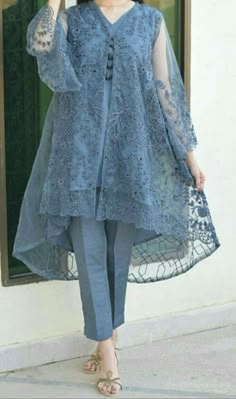 Dress Sew, Pakistani Party Wear Dresses, Kaftan Designs, Stylish Short Dresses, Pakistani Fashion Party Wear, Salwar Kamiz