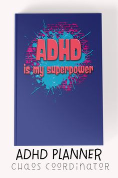 Something inside the ADHD brain lights up when we put pen to paper — the ADHD Planner is a unique tool that organizes the chaos that has become your life. Try using a planner for 3 months and it might change your life... how to be more organized -chaos tools help add organizer - 2022 2023 2024 2025 - book best daily tiktok smart journal - weekly academic - reddit inspiration imperfect - budget etsy journel - girls notebook - journal idea spread