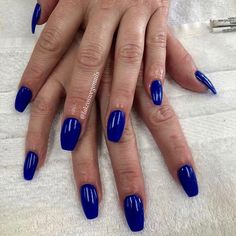 Deep Blue Dip Powder Nails, Dipped Nails Colors, Blue Nails Dip Powder, Powder Dipped Nails Colors Summer, Blue Nails Dip, Blue Dip Powder Nails, Powder Dipped Nails, Nails Colors Summer