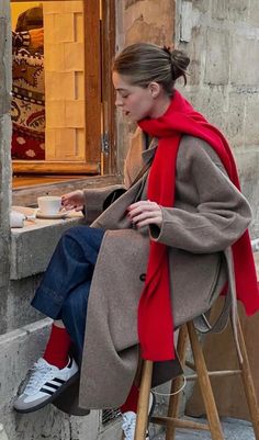 Scarf Outfit, Paris Mode, Mode Inspo, Looks Chic, 가을 패션, Mode Vintage, Looks Style