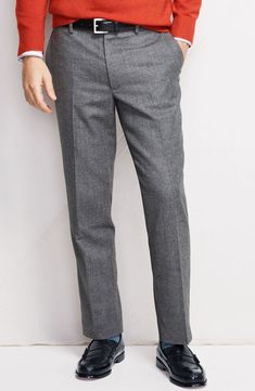 Grey Flannel Trousers, Flannel Trousers, Vintage Mens Fashion, Grey Flannel, The Grey, Wardrobe Essentials, My Style, Wardrobe