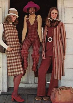 Vintage Clothes 70s, Seventeen Magazine Fashion, Vintage Fashion 1960s, 70s Vintage Fashion