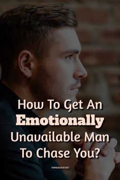 How to get an emotionally unavailable man to chase you?

​It’s one of the biggest questions roaming around almost every woman’s head. That’s a bold statement, I know. But, with so many men out there who have no idea what they want from life, it’s hard to wrap your head around this concept.

Are you the problem? Is he really not interested in you? Or is he scared of the potential of your relationship?


#thinkaloud #pasts #properly #lovequotes #love #loveit #lovely #loveher #loveyou Detach Emotionally, Never Chase A Man, Is He Interested, Immature Men, Emotional Detachment, Make Him Chase You, What Makes A Man