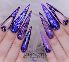 Jordan Nails, Pretty Purple Nails, Fly Nails, Pretty Purple