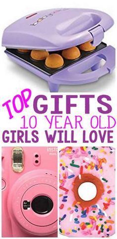 Gifts 10 Year Old Girls! Best gift ideas and suggestions for 10 yr old girls. Top presents for a girl on her tenth birthday or Christmas! Coolest gifts for that special girl. Get the top gifts on any tween or teen girls gift list or gift guide now! Birthday Presents For Girls, Gifts 2023, Tenth Birthday, Toy Gifts, Presents For Girls, Old Christmas, Christmas Gifts For Girls, Christmas 2017