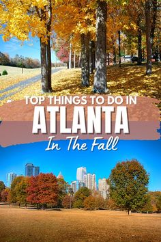 the top things to do in atlanta in the fall