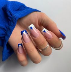 Coffin French, Nails Tips, Her Nails, Acrylic Nails Coffin Short, Fancy Nails, Short Acrylic Nails, Nail Arts