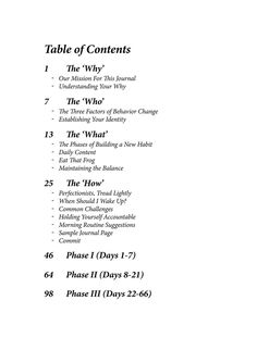 Habit Nest, Writing Letters, Positive Changes, Todo List, Journal Writing Prompts, Behavior Change, Table Of Contents, Positive Change