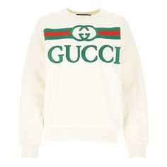 GUCCI SS20 Gucci 469250-XJCCG-9230 Oversized Sweater White, Gucci Hoodie, Guccio Gucci, Gucci Logo, Fly Girl, Sweater White, Oversized Sweater, Winter Looks, Stylish Sneakers