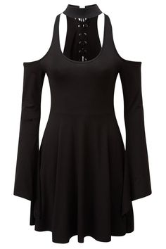 Love this so much! Killstar Clothing, Killstar Dress, Clothes Wishlist, Angel Sleeves, Day To Night Dresses, Modern Witch