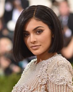 Kylie Jenner Bob, Kylie Jenner Haircut, Kylie Jenner Eyes, Celebrity Bobs Hairstyles, Celebrity Bobs, Bob Cuts