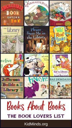 children's books about books the book lovers list