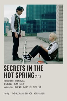 the poster for secrets in the hot spring