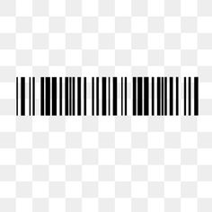 a bar code that is black and white, with no image or text on it