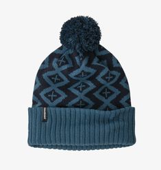 Made with 100% recycled polyester fleece with a textured knit construction, this timeless beanie is itch-free and quick-drying. Fair Trade Certified™ sewn. Made from soft and comfortable 100% recycled polyester with a textured knit construction The 3in rib-knit cuff holds in heat and keeps your hat in place With a pom-pom on top, just for fun Fair Trade Certified™ sewn Beanie Design, Fun Fair, Sweater For Men, Textured Knit, Custom Hats, Free Sewing, Knit Cuff, Striped Knit, Winter Sale