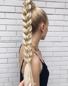 Rave Ponytail, Egyptian Hairstyles, Braided Ponytails, Photoshoot Hair, Ponytail Braid, Rave Hair, Sport Hair