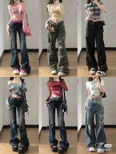 Y3k Grunge Outfits, V2k Outfits, Outfit Inspirations Y2k, Modern Y2k Outfits, Japan Y2k, Acubi Style, Silly Clothes, Streetwear Lifestyle, Design Makeup