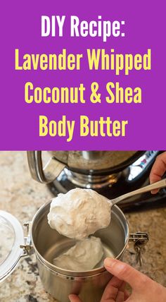 Diy Body Butter Recipes Whipped, Diy Whipped Shea Butter, Moisturizer Ingredients, Diy Whipped Coconut Oil Body Butter, She’s Butter Lotion Recipe, Whipped Body Butter With Beeswax Recipe, Diy Natural Beauty Recipes, Coconut Lotion, Homemade Lotions