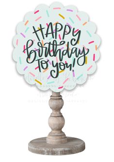 Happy Birthday to You Topper/Attachment - Door Hanger Craft Themes, Birthday Door, Donation Request, Dog Grandma, Halloween Adventure, Adventure Baby, Printed Tea Towel, Happy Design, Happy Birthday To You