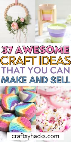 some crafts that you can make and sell