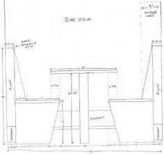 a drawing of the side view of a bathtub with measurements for each section and how to measure it