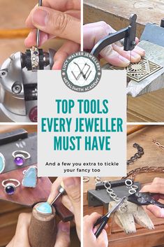 the top tools every jeweler must have and a few extra tricks to pick up your fancy tool