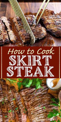 how to cook skirt steak on the grill