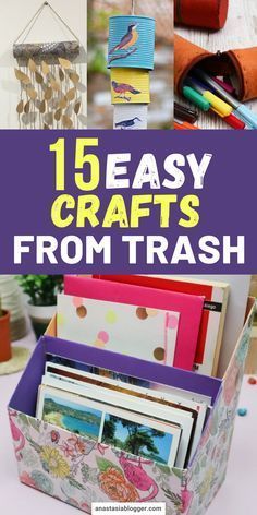 Trash To Treasure Ideas Upcycling Diy, Upcycling Ideas Diy, Trash To Treasure Ideas, Recycle Items, Creative Upcycling, Upcycle Crafts, Thrifty Crafts, Upcycle Crafts Diy, Science Camp