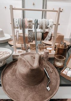 Join us on Thursday, May 16th from 5-7 p.m. for an evening of fun and creativity as you create your own custom felt hat. Our friends from Blonde Sister's Boutique will be in-store with their silks, ribbons, feathers, beads and branding tools to help you design and decorate. Ticket price includes: 1 new Brixton felt hat of your choice (retailing from $79-$129) + any branding/accessory additions! illieco boutique will also be providing a storewide discount for the evening, snacks, beverages! We will have one 2-hour time slot (5-7) with a limit of 10 people. We cannot wait to see you there! Send us a DM with any additional questions. Branded Hats For Women, Mobile Hat Boutique, Hat Pop Up Shop, Hat Bar Wedding, Custom Hat Bar Ideas, Hat Bar Set Up, Hat Bar Party, Hat Bar Display Ideas, Hat Display Ideas Craft Show