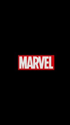 the word marvel on a black background