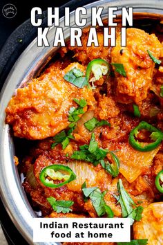 Indian Takeout, Chicken Malai, Karahi Recipe, Chicken Karahi, Curry Recipes Indian, Simple Chicken