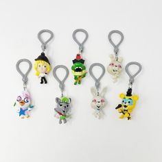 Five Nights at Freddy's Backpack Hangers - Security Breach Series YOU CHOOSE! Items are NEW, Loose + Include NO Original Packaging. UCC Distributing - FNAF - Just Toys Intl   Images sell! Get Supersized Images & Free Image Hosting Attention Sellers - Get Templates Image Hosting, Scheduling at Auctiva.com. Track Page Views With Auctiva's Counter Backpack Hangers, Backpack Hanger, Security Breach, Action Figure Accessories, Five Nights At Freddy's, Free Image, Free Images, Hangers, Action Figures