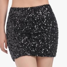 Lc Lauren Conrad Womens Small Black Skirt Sequins Mini Lined Waist Band For Holiday Size X-Small - New Elastic Waistband: 14 Inches Length: 17 Inches Long Color Black Please See Photos For Measurements (In Inches) We Are Happy To Answer Your Questions! Super Fast Shipping: We Ship Out The Next Business Day! Smoke Free, Pet Free Home. Condition New Without Tags Glitter Skirt, Army Green Jeans, Studded Skirt, Glitters Skirt, Smocked Skirt, Festival Glitter, Sparkle Skirt, Sequin Mini Skirt, Buy Skirts