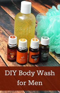 Try this non-toxic, chemical free body wash for men. Chemical Free Body Wash, Diy Body Wash, Homemade Body Wash, Body Wash For Men, Essential Oil For Men, Mens Body Wash, Oils For Men, Diy Skin Care Recipes, Diy Spa