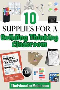 10 supplies for a building thinking classroom