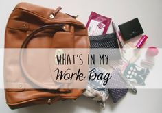 What To Pack In Your Work Bag, Work Bag Must Haves, Pack Work Bag, What To Pack In Work Bag, Work Bag Essentials The Office, Boss Mom Aesthetic, Office Bag Essentials, Casual Work Bag