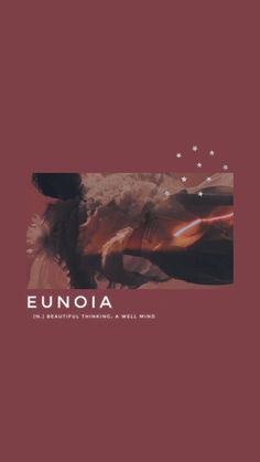 the cover art for eunoia