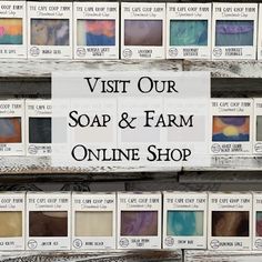 the soap and farm online shop is open