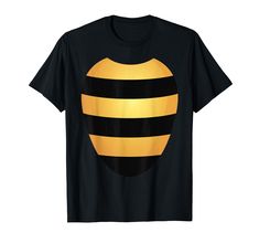 PRICES MAY VARY. Bee Halloween Shirt. Looking for Halloween costume? Then this shirt will please you, tell everyone what kind of beast you really are, who is your spiritual animal, look at me. Costume for Halloween party 2019, Thanksgiving day. This Is My Bee Costume Tshirt. Cute gift idea for children, women & men. Funny gifts to a working group, sister, girl, dad, brother, mother, bro, adult, boys, family, friends. Zombies, monster, pumpkins, ghosts, witches, boo - Happy Halloween night. Light Uncle To Bee Shirt, Diy Bee Costume, Diy Bee, Bee Costume, Yellow Stripes, Black Tee, Halloween Costume, Bee, Stripes