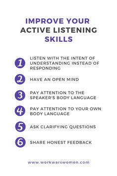 the five steps to improve your active listening skills