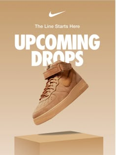 a pair of sneakers flying through the air with text reading, the line starts here upcoming upcoming upcoming upcoming upcoming upcoming upcoming upcoming upcoming upcoming upcoming upcoming