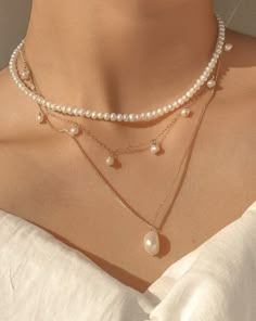 Classy Necklace, Preppy Jewelry, Pearl Choker