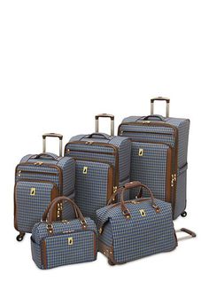 London Fog Luggage Set, London Fog Luggage, Luxury Luggage, Blue Fog, Cabin Bag, Best Carry On Luggage