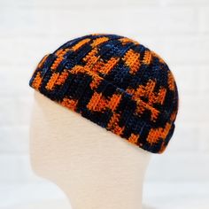 ⚪️ Crochet merino fisherman beanie Hand painted colorful wool docker hat Handmade watch cap 🔵 More docker caps here:  https://www.etsy.com/shop/MarGoGiftsShop?ref=seller-platform-mcnav&section_id=40074414 🔴 I hand crochet this docker cap with soft and warm hand painted merino wool. 🟠 The cap measures 7 inches (17 cm) with the cuff folded up and 9 inches (22 cm) with the cuff unfolded. 🟡 Color of the item may slightly vary due to screen difference. 🟢 This beanie has been made with care, atte Crochet Hat Fisherman, Docker Hat, Fisherman Beanie, Handmade Watch, Watch Cap, Hat Handmade, Skull Cap Beanie, Folded Up, Skull Cap