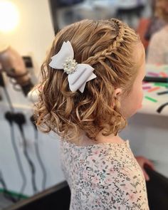 Short Hair For Kids, Girl Hair Dos, Boy Hair, Toddler Hairstyles Girl, Flower Girl Hairstyles