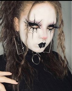 Maquillage Goth, Funky Makeup, Graphic Makeup, Swag Makeup, Alternative Makeup, Emo Makeup, Dope Makeup